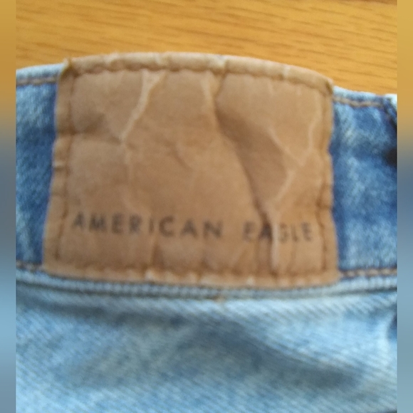 American Eagle, 90s straight mom jeans, size 000 - Picture 3 of 4